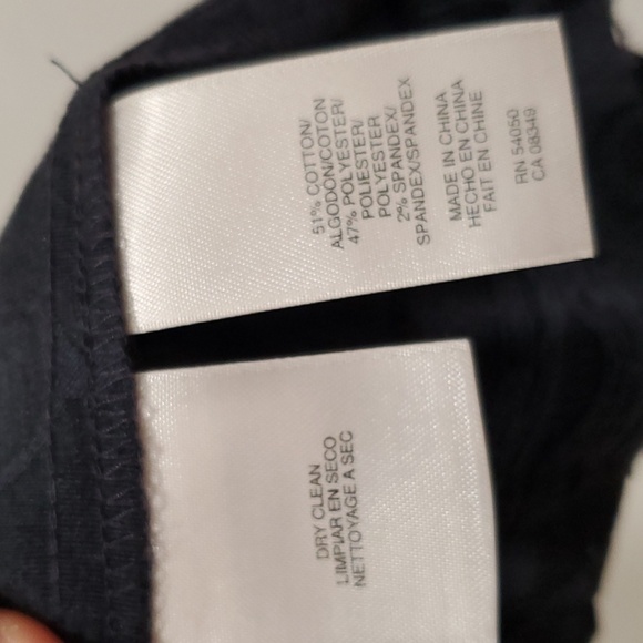 Rachel Rachel Roy Distressed Jacquard Navy Floral Corset Tube Dress with Zipper - Picture 4 of 5